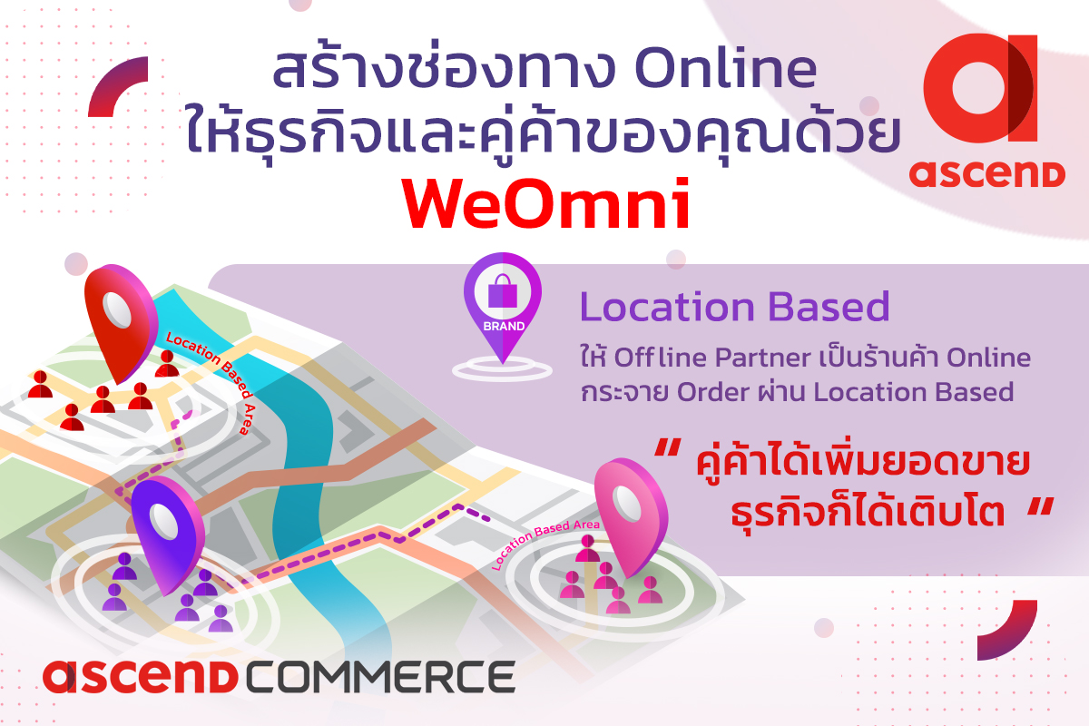 สร้างช่องทางออนไลน์ให้ธุรกิจและคู่ค้าของคุณ ด้วย WeOmni