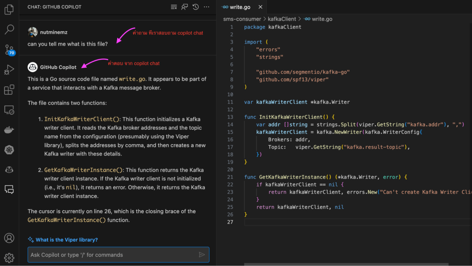 Github Copilot Chat: A Coding Assistance - WeOmni