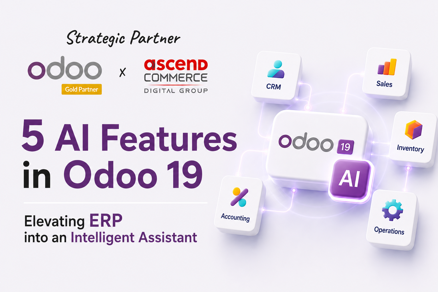5 AI Features in Odoo 19: Elevating ERP into an Intelligent Assistant